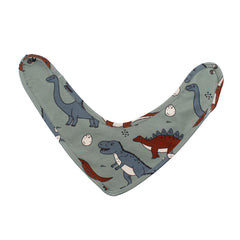Triangular scarf made of cotton (organic)