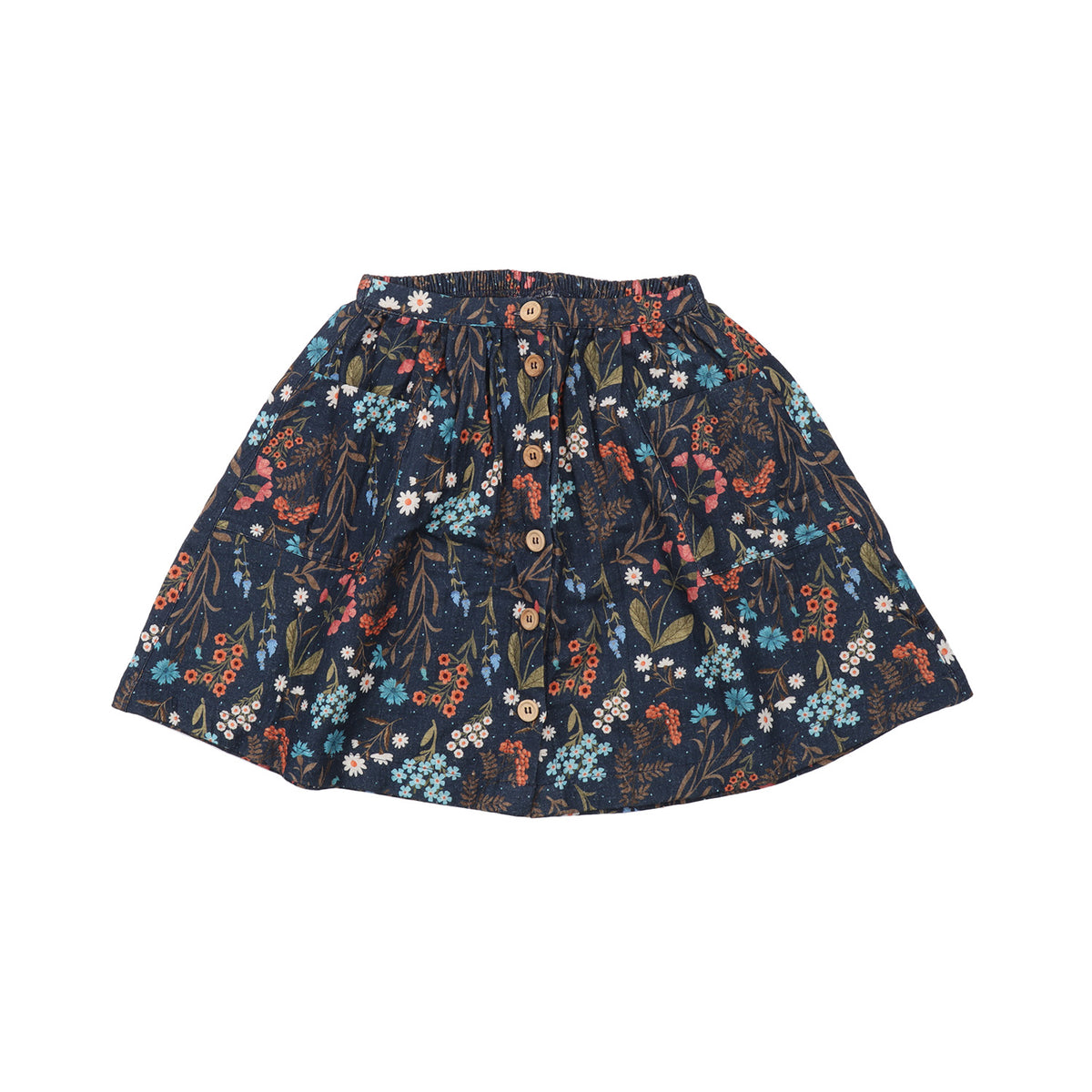 Noche Floral - Falda