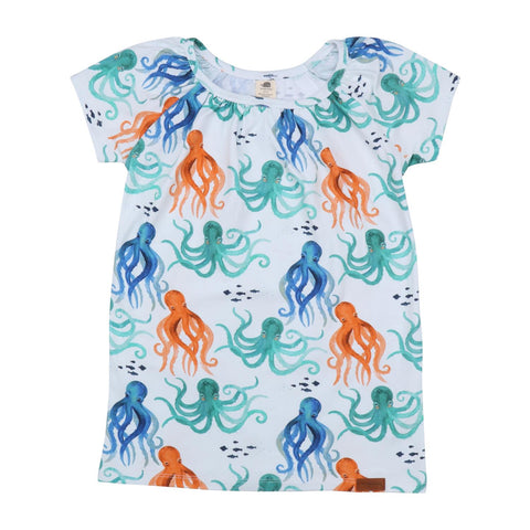Funny Octopuses - Baumwolle (Bio)