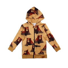 Sweat jacket made of cotton (organic)