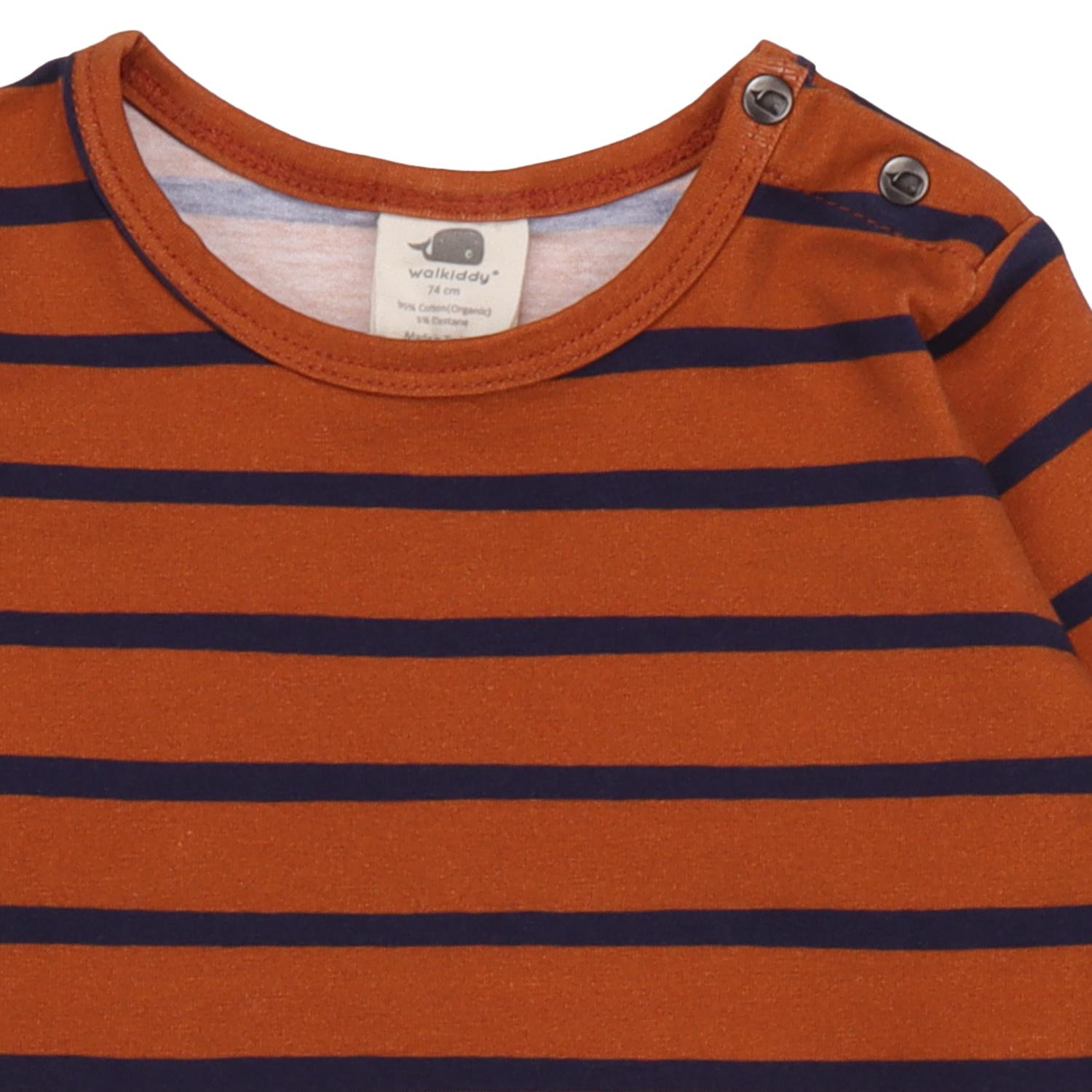 Brown Lines-Shirt