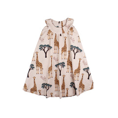 Short sleeve dress made of cotton (organic)
