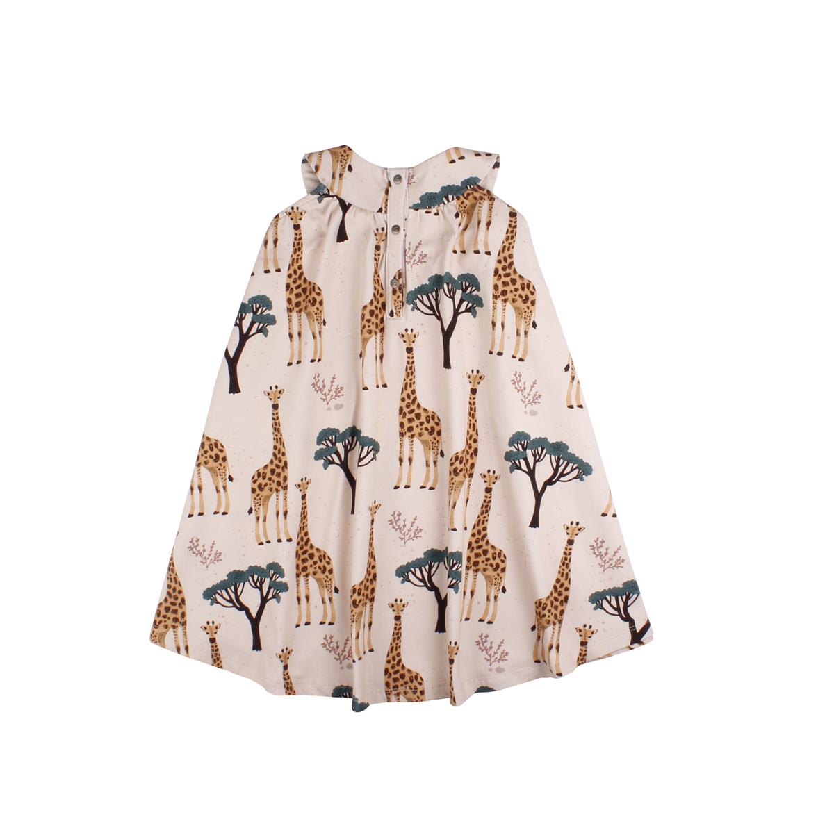 Short sleeve dress made of cotton (organic)