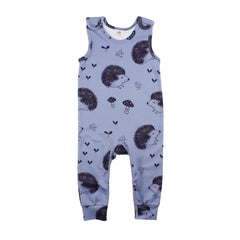 Sleeveless romper made of cotton (organic)