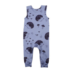 Sleeveless romper made of cotton (organic)