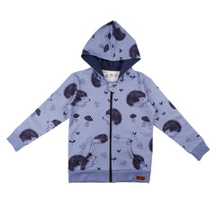 Sweat jacket made of cotton (organic)