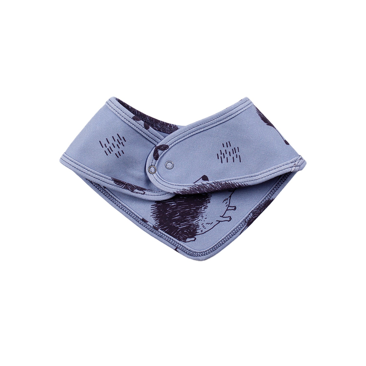 Triangular scarf made of cotton (organic)