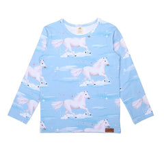 Chemise à manches longues en coton (biologique)
