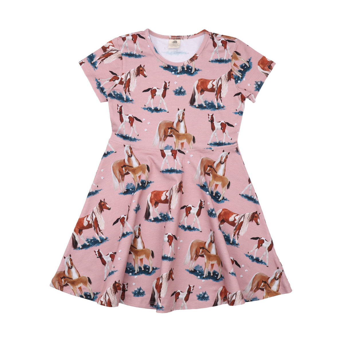 Kleine en grote paarden - skaterjurk