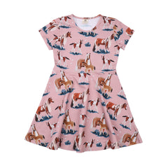 Kleine en grote paarden - skaterjurk