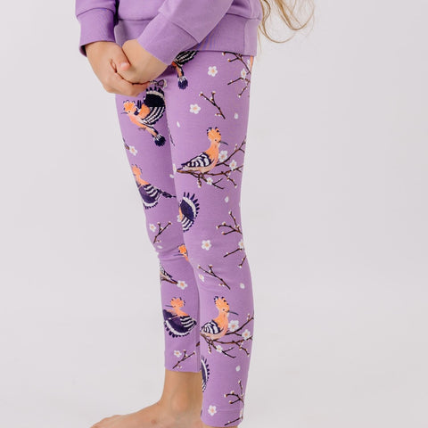 Happy Hoopoes-Leggings
