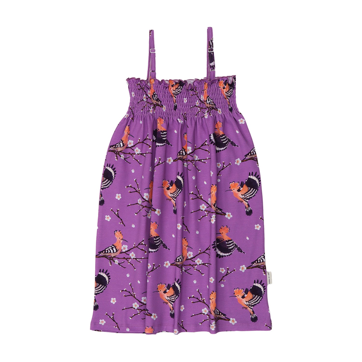 Happy Hoopoes-Sleeveless Dress