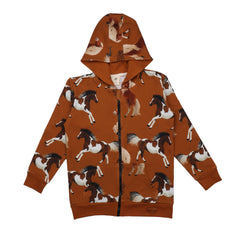 Sweat jacket made of cotton (organic)