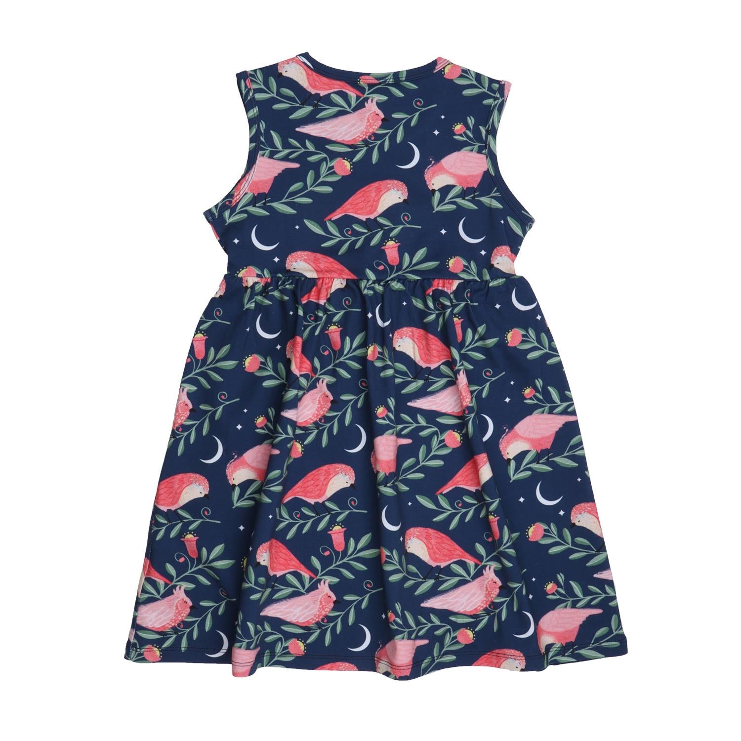 Pinky Birds - Cotton (Organic)