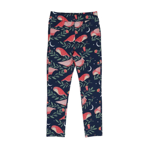 Pinky Birds-Sweat Leggings