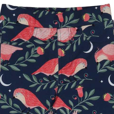 Pinky Birds-Sweat Leggings