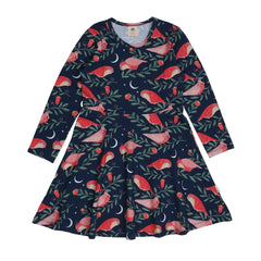 Pinky Birds-Dress