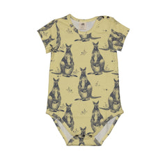 Short-sleeved body made of cotton (organic)