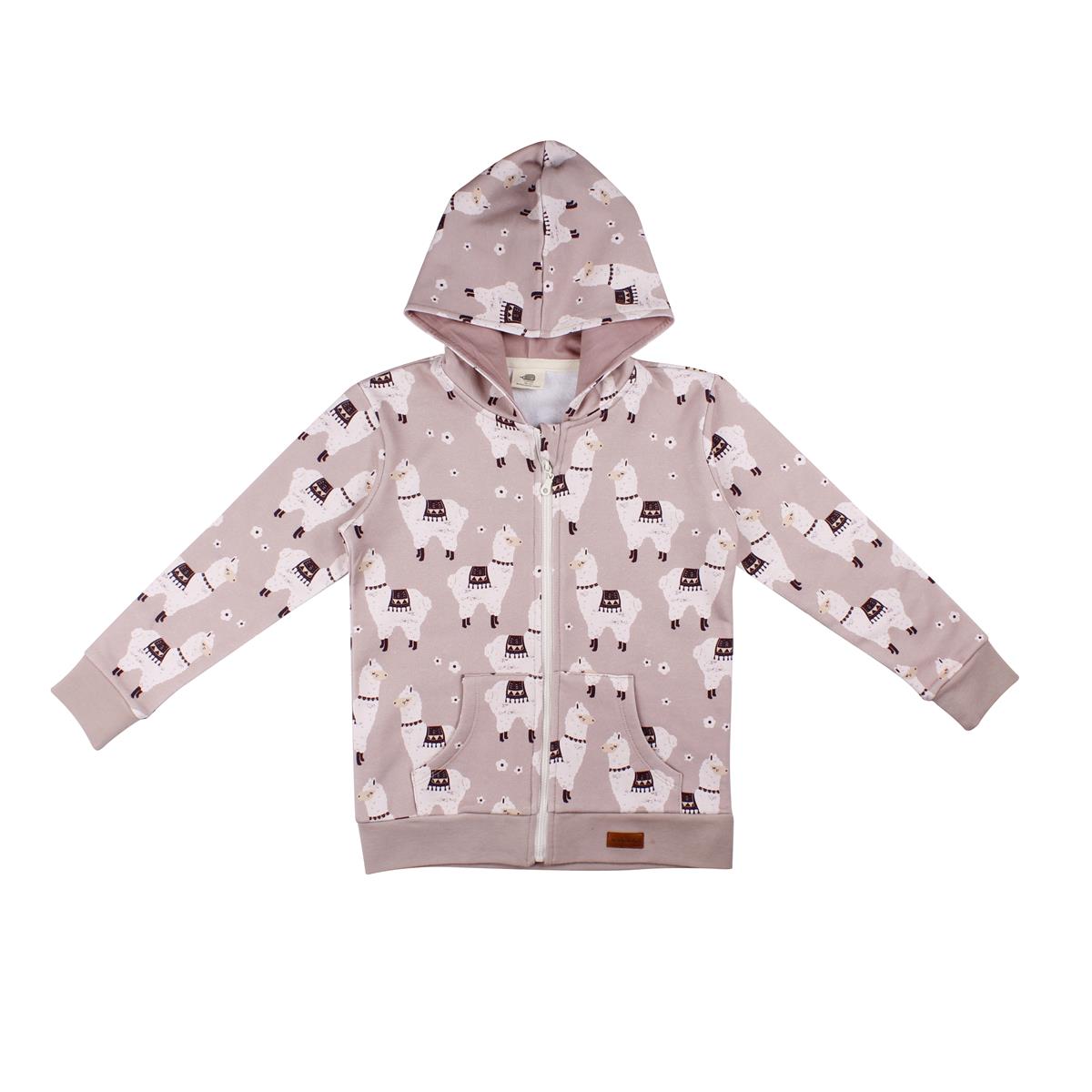 Sweat jacket made of cotton (organic)