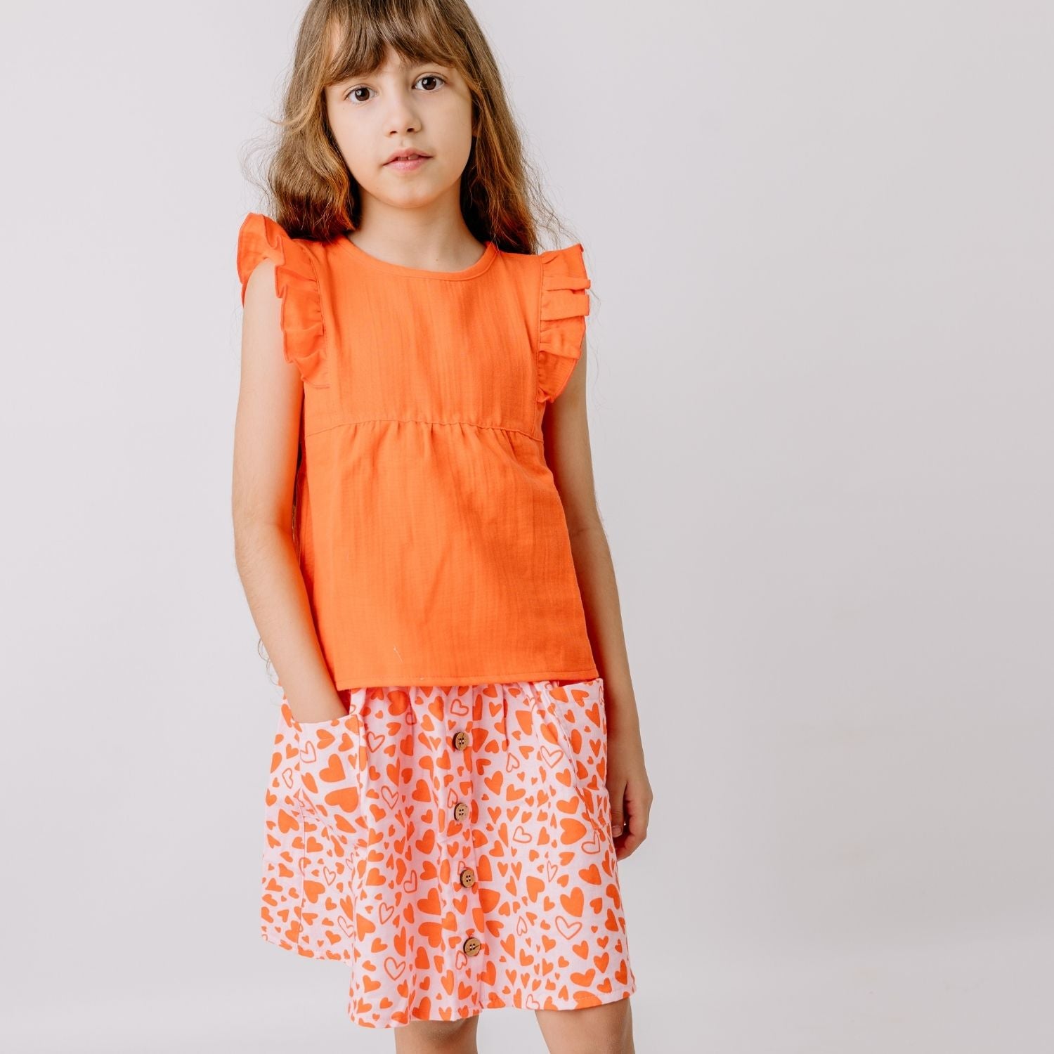 Little Big Hearts-Skirt