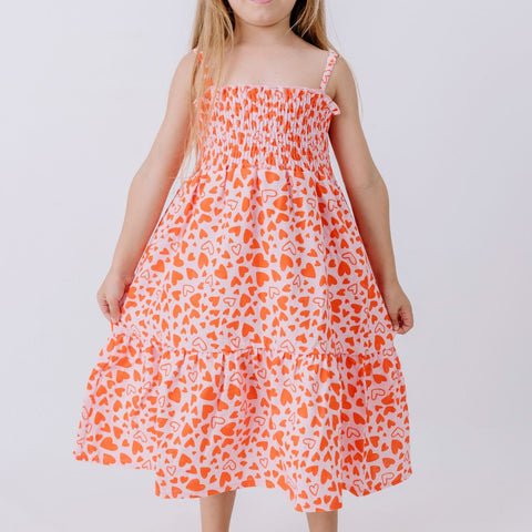 Little Big Hearts-Strap Dress