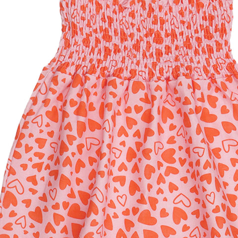 Little Big Hearts-Strap Dress