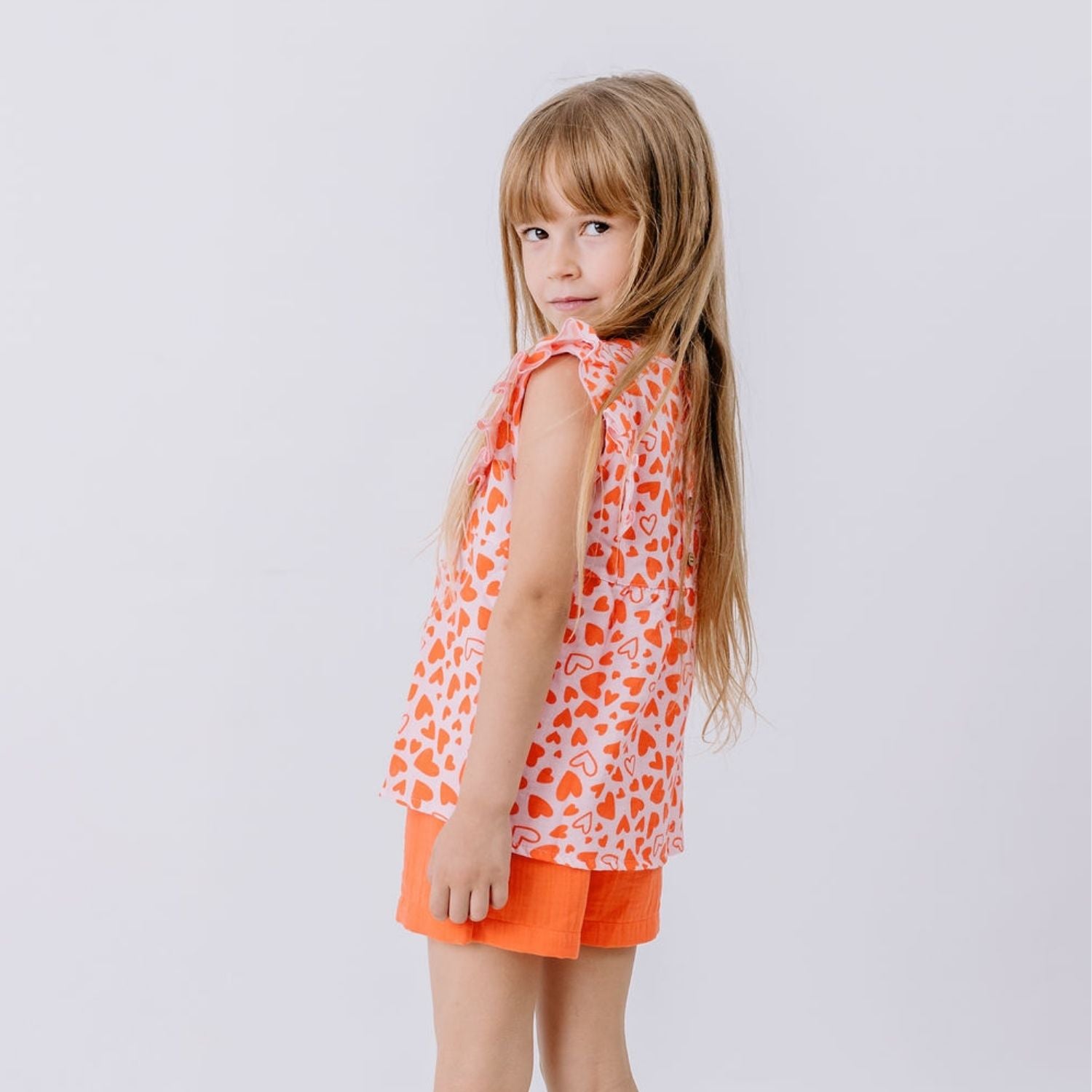 Little Big Hearts-Blouse Top