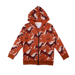Sweat jacket made of cotton (organic)