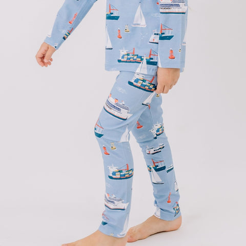 Marine Adventures Leggings für Kinder – Walkiddy nachhaltige Kindermode aus Bio-Baumwolle