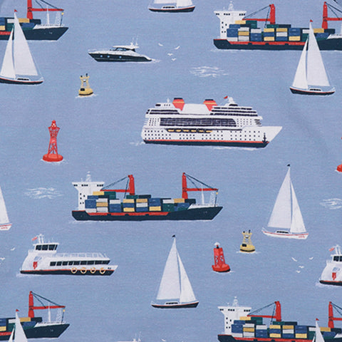 Marine Adventures Shirt für Kinder – Walkiddy nachhaltige Kindermode aus Bio-Baumwolle