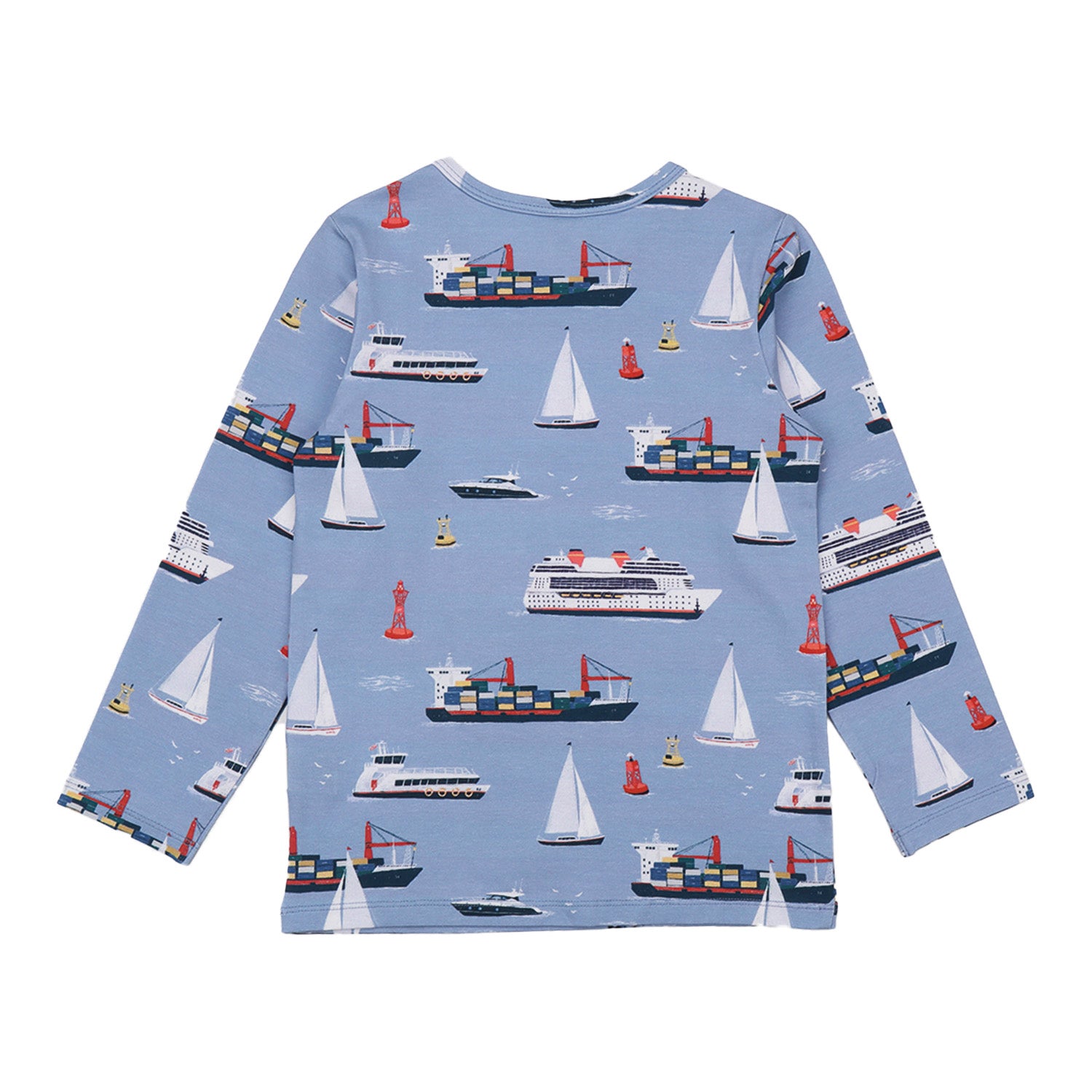 Marine Adventures Shirt für Kinder – Walkiddy nachhaltige Kindermode aus Bio-Baumwolle