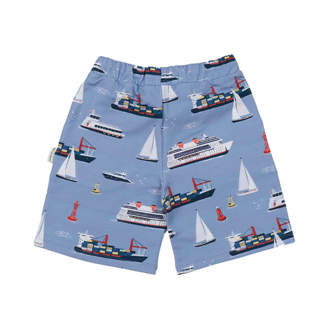 Marine Adventures Shorts für Kinder – Walkiddy nachhaltige Kindermode aus Bio-Baumwolle