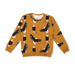 Pullover sweatshirt made of cotton (organic)
