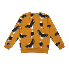 Pullover sweatshirt made of cotton (organic)