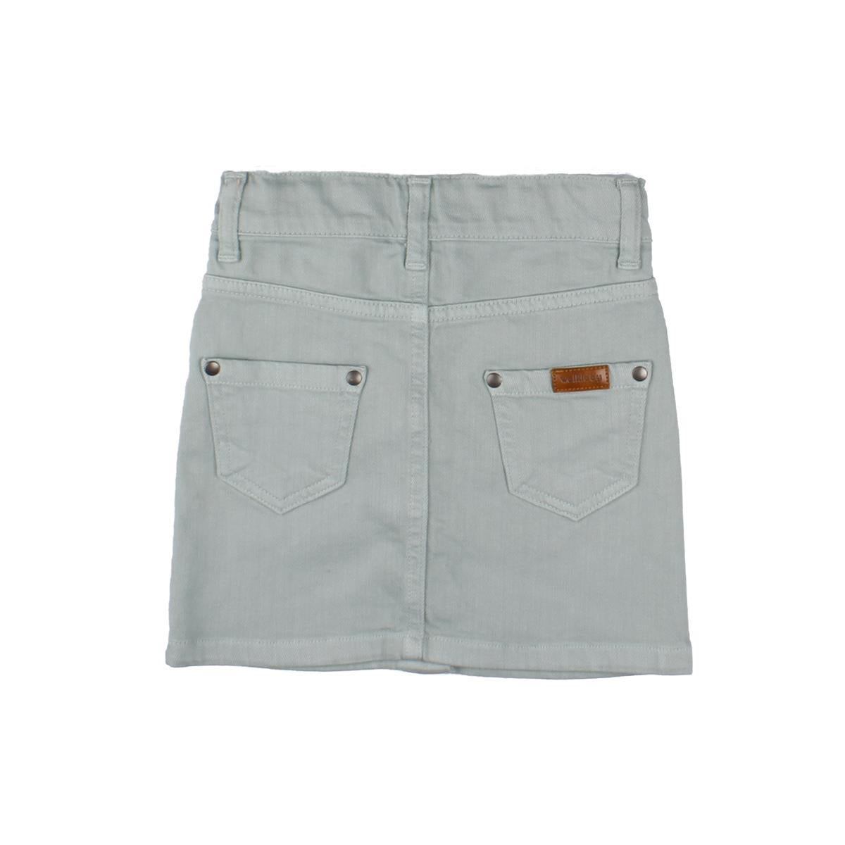 Rock aus Jeans (baumwolle bio)