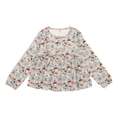 Blusa con varios hongos