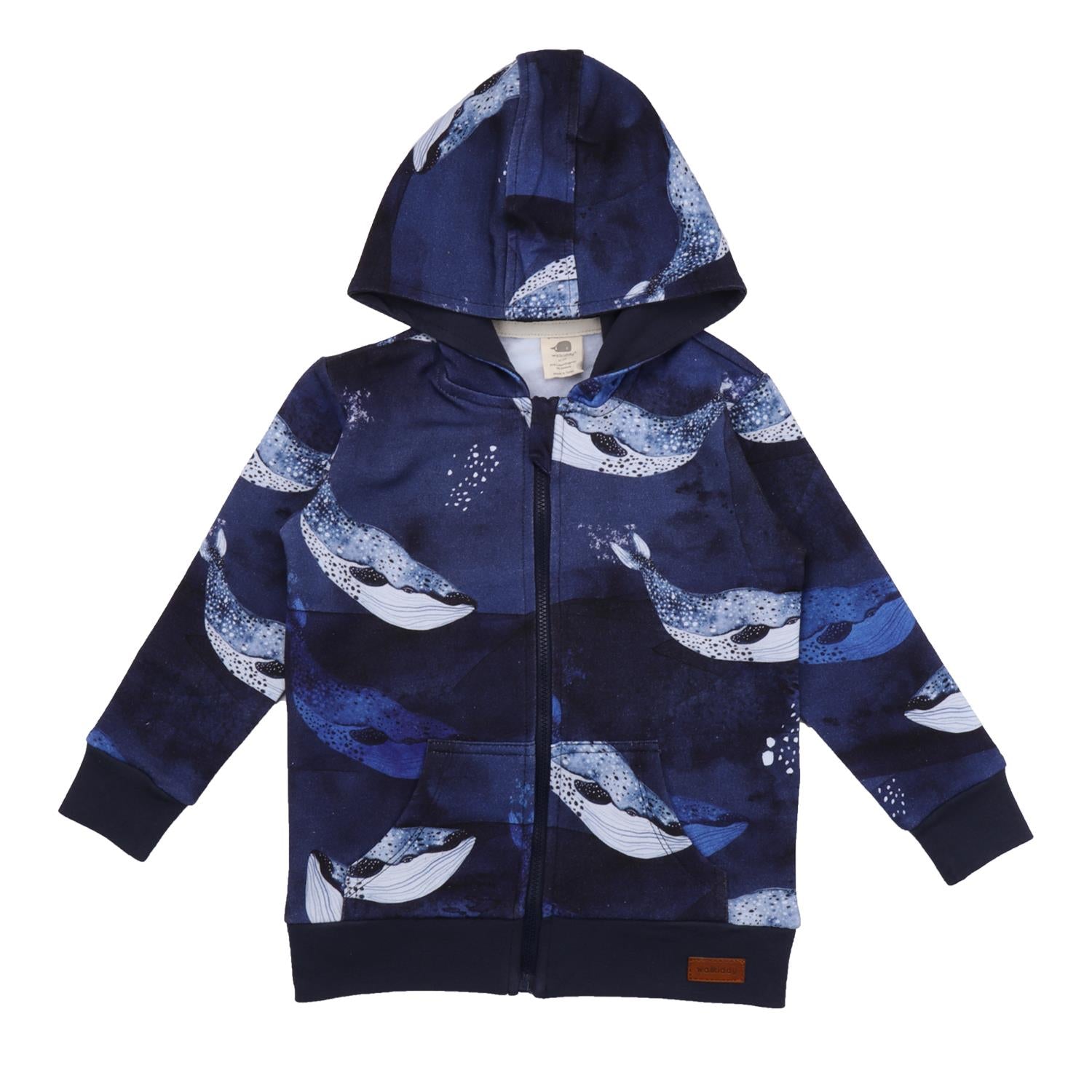 Sweatjacke aus Baumwolle (Bio)