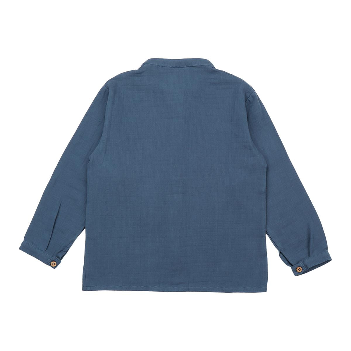 Musselina Navy - Camisa
