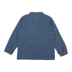 Musselina Navy - Camisa
