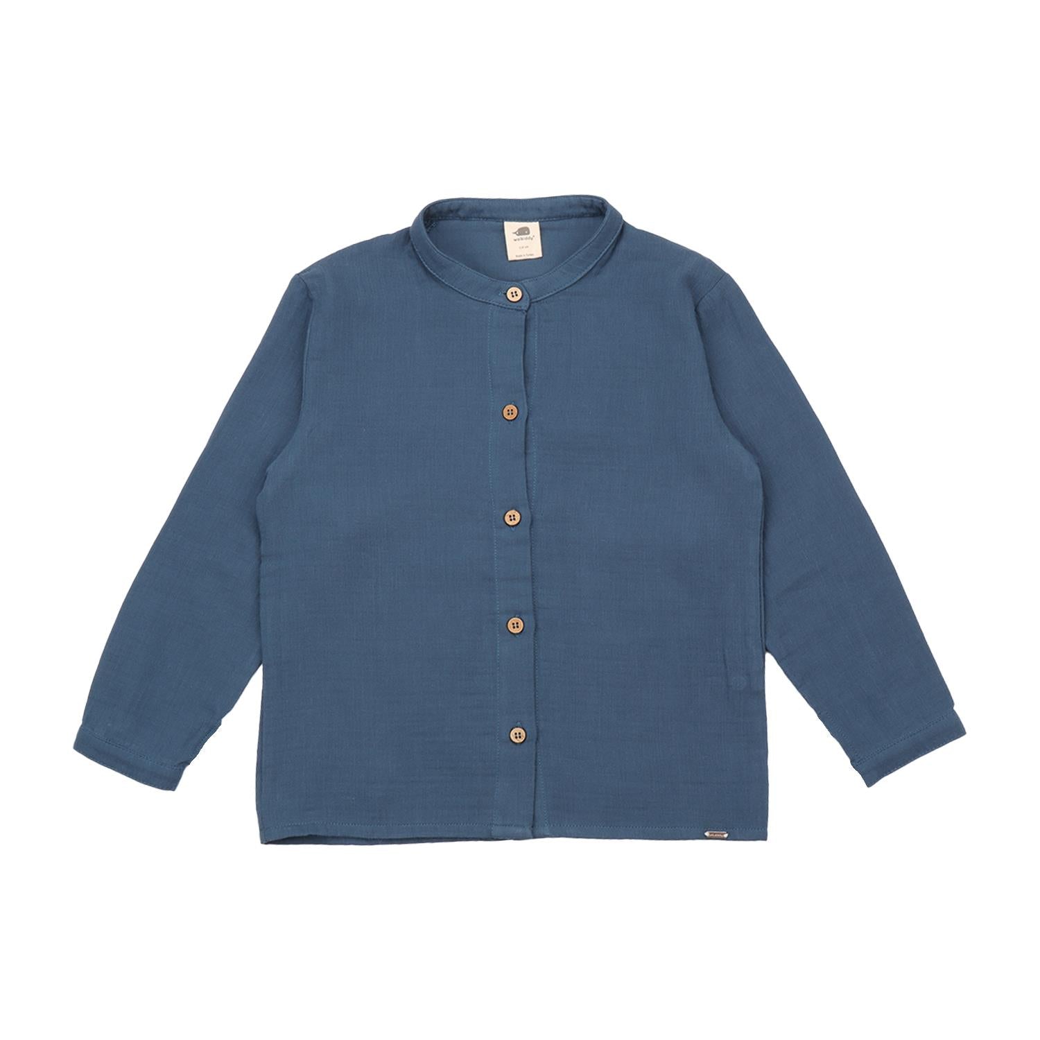 Musselina Navy - Camisa