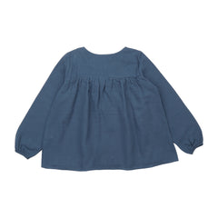 Muslin Navy - Blus