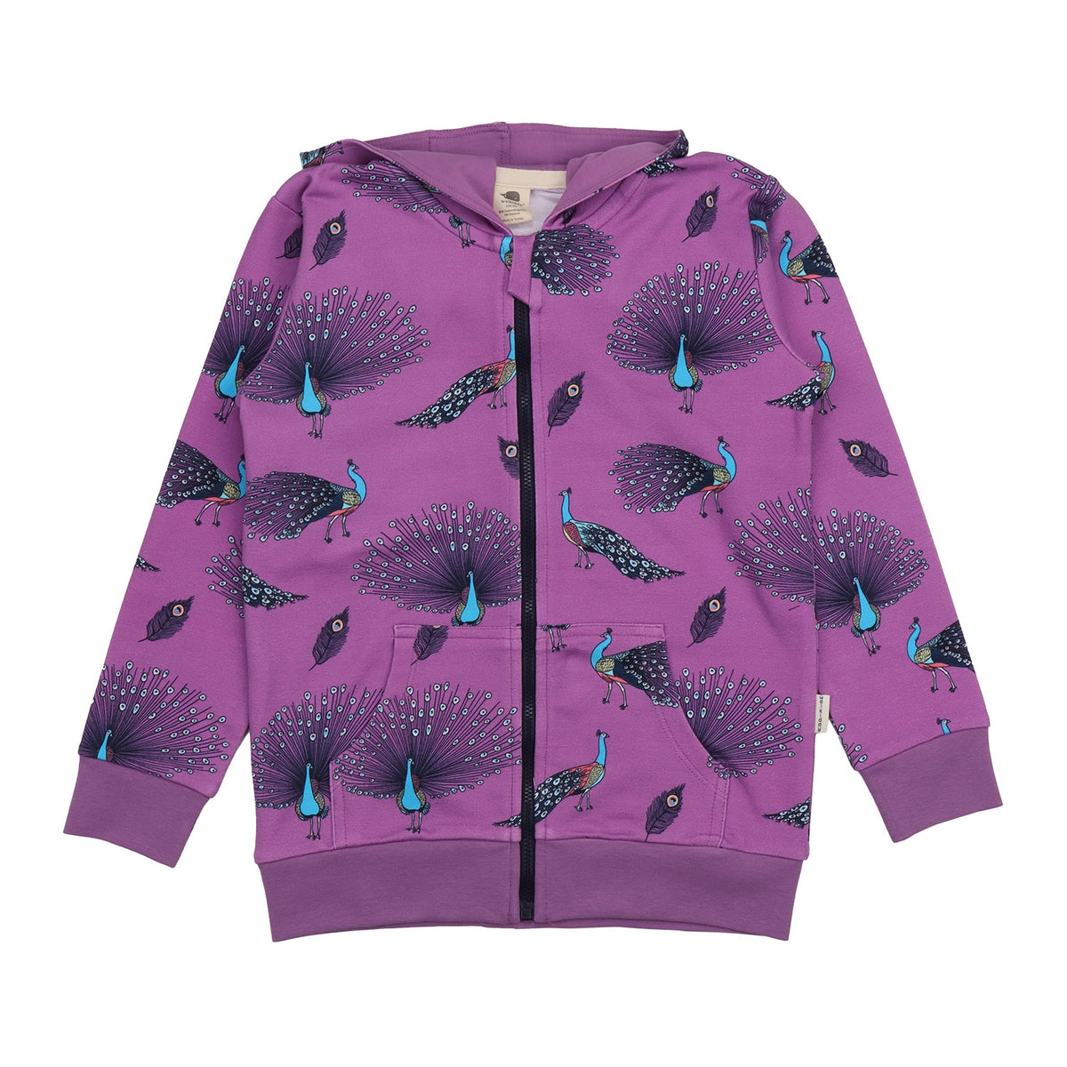 Fancy Peacocks-Sweat Jacket
