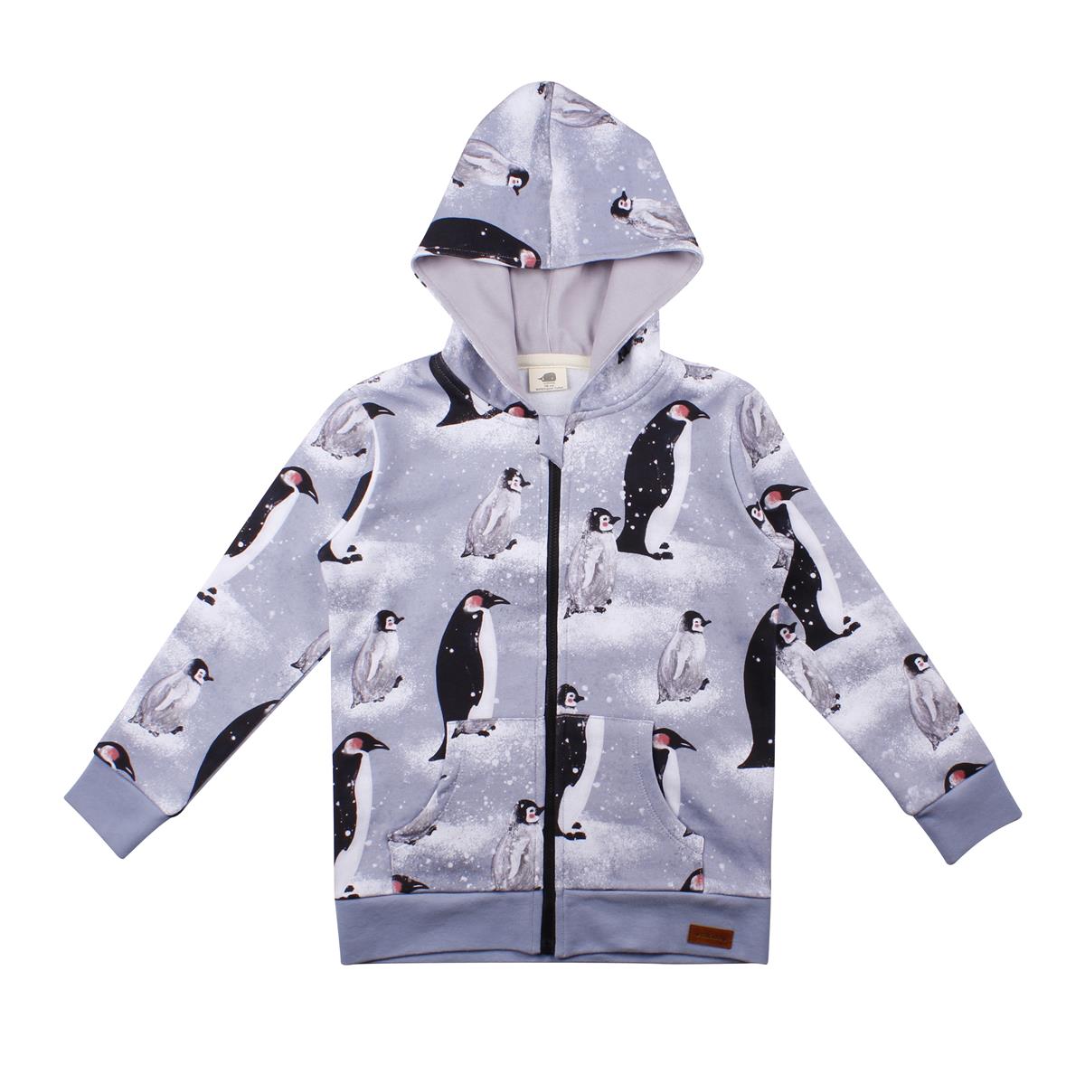 Sweat jacket made of cotton (organic)