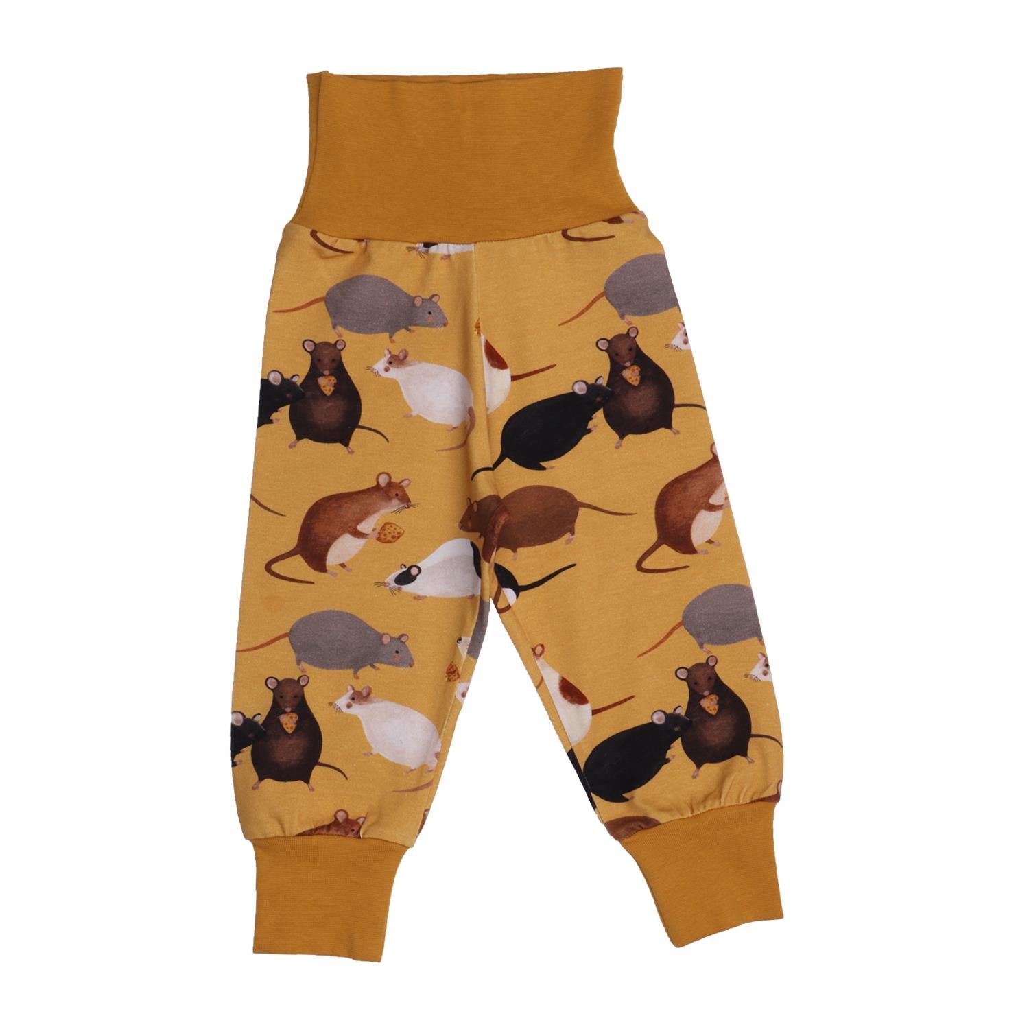 Pantaloni striscianti in cotone (organico)