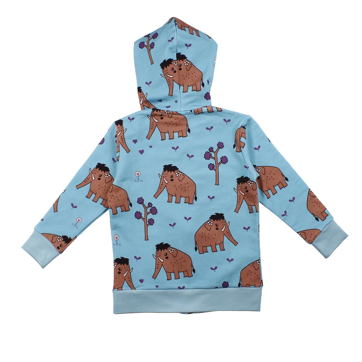 Sweat jacket made of cotton (organic)