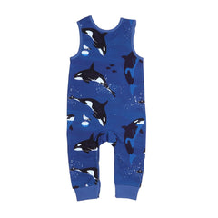 Sleeveless romper made of cotton (organic)