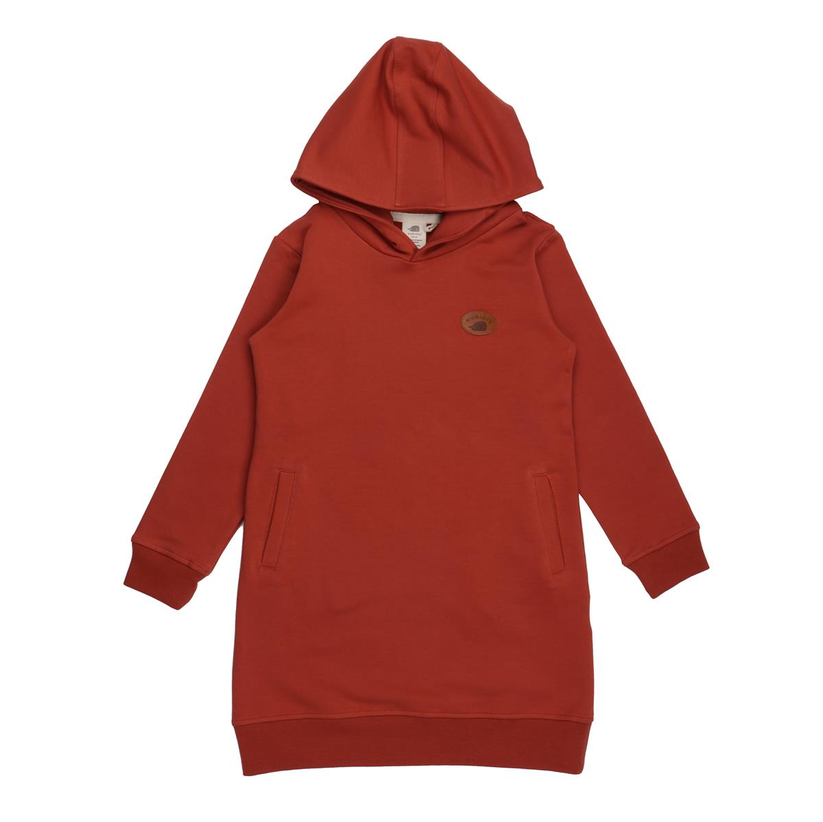 Sweat dress made of cotton (organic)