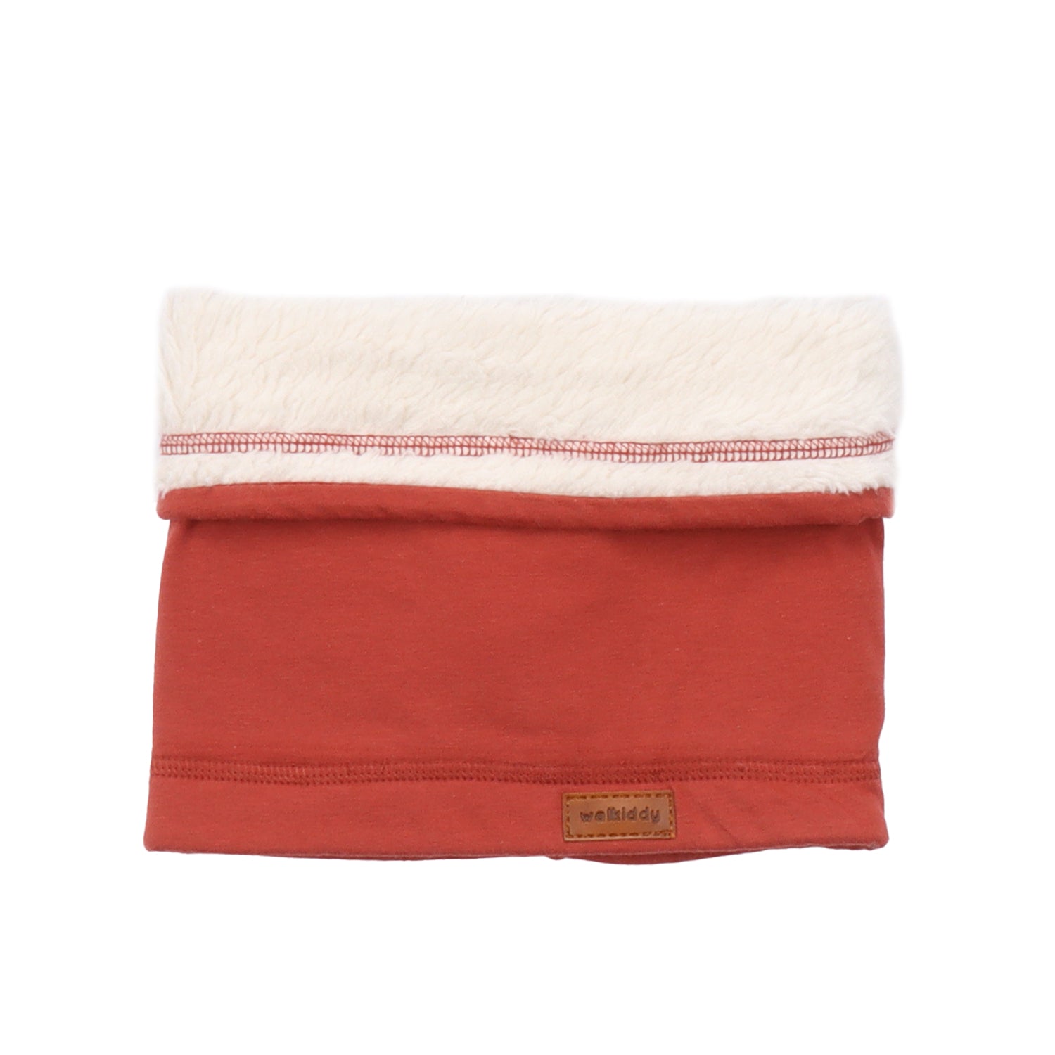 Fleece scarf made of cotton (organic)