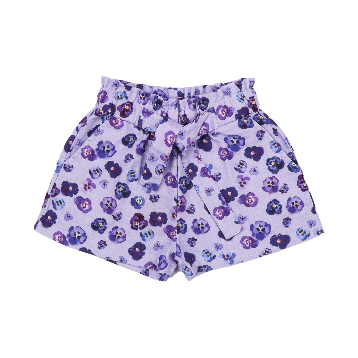 Purple Violas-Shorts