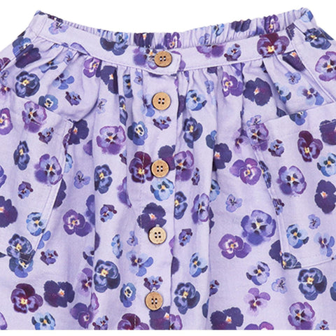 Purple Violas-Skirt